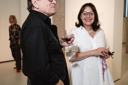 Landesgalerie Eroeffnung Eva Schlegel