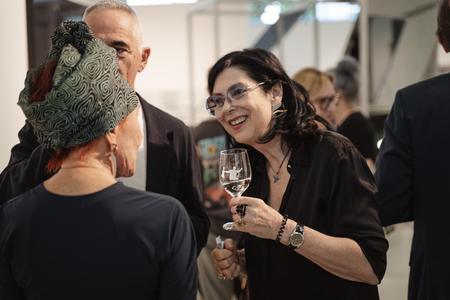 Landesgalerie Eroeffnung Eva Schlegel
