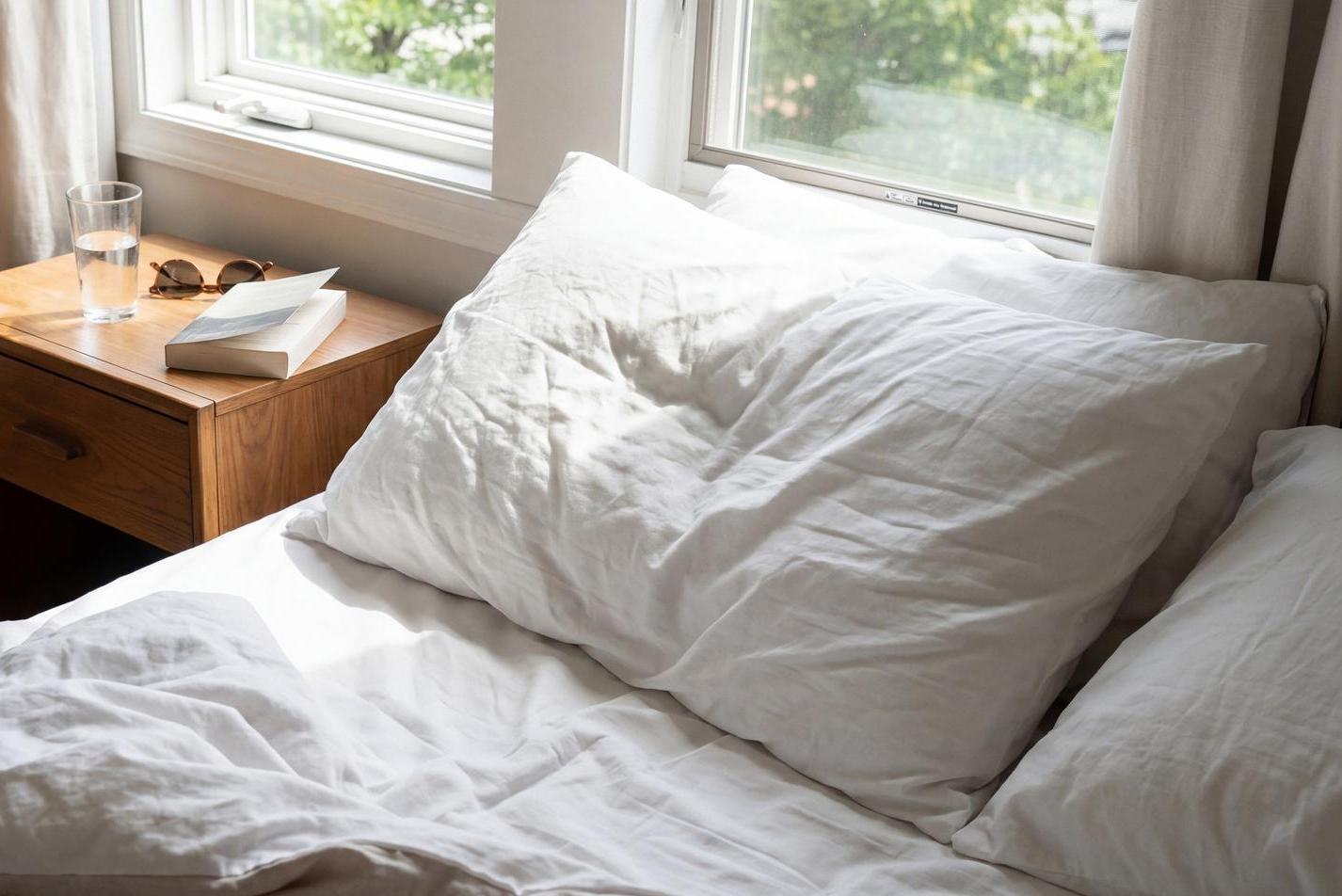 Gemütliches Bett