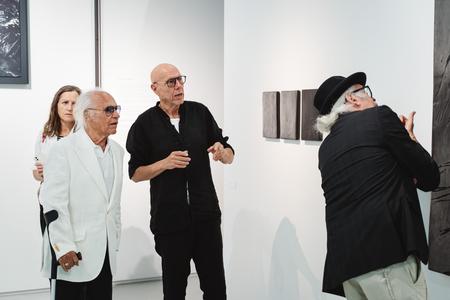 Landesgalerie Eroeffnung Eva Schlegel