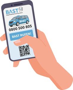 BAST rufen