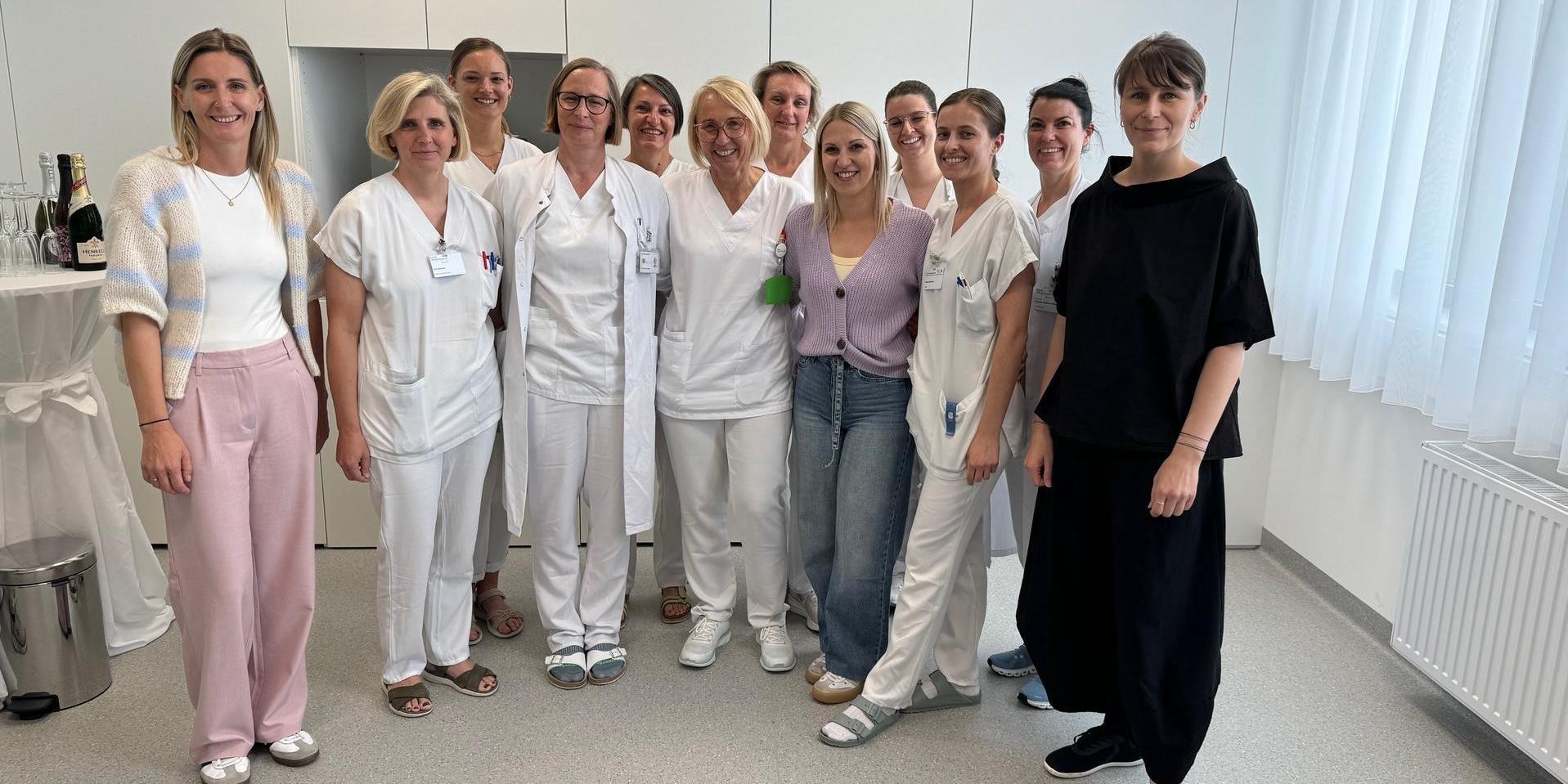 Gruppenfoto Team der Geburtenstation