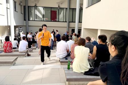 Sommerfest und Abschied von Geschaeftsfuehrer Franz Steindl an der JHP