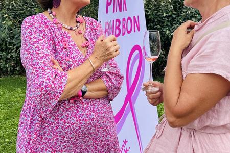 Pink Ribbon Ottr