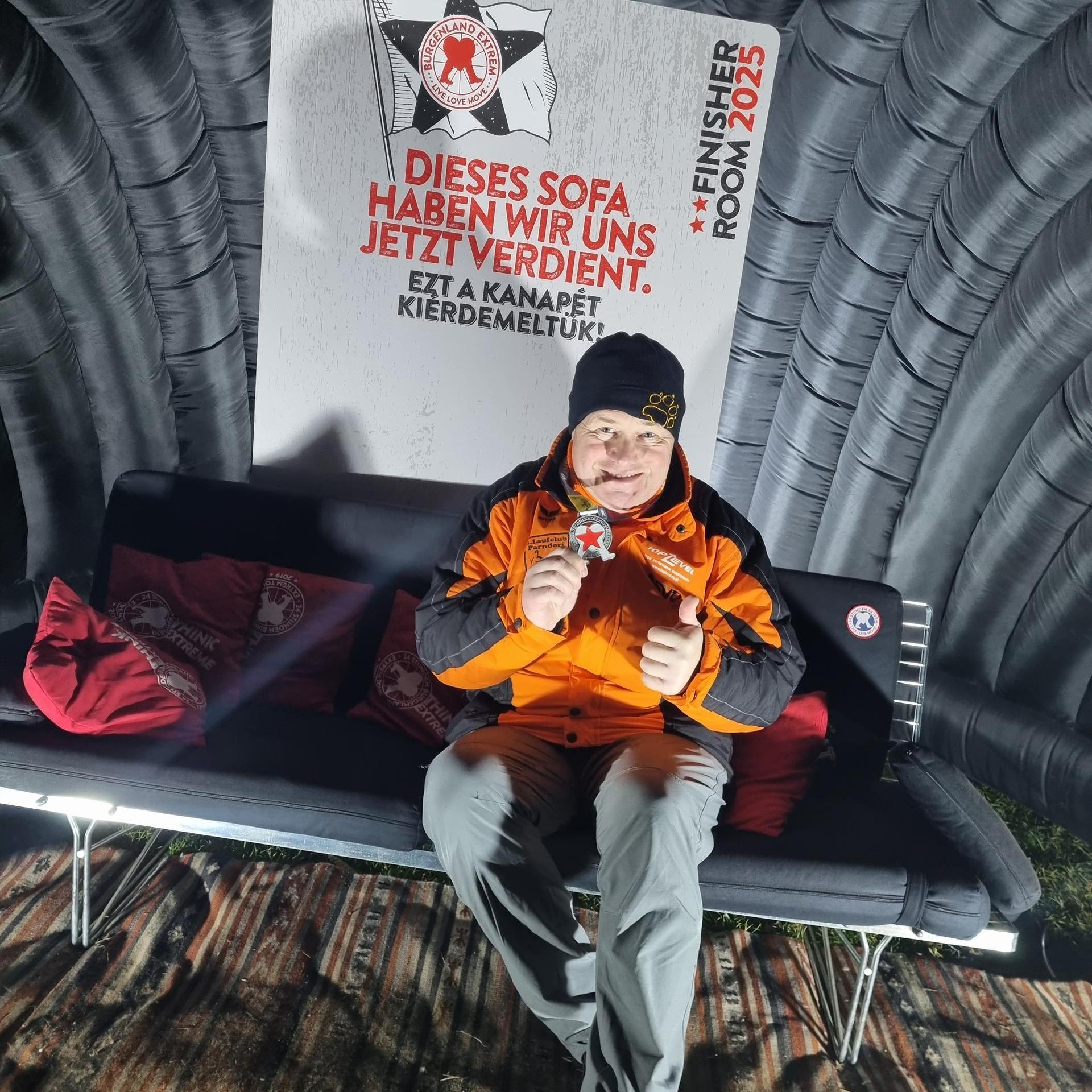 Heuer legte Siegfried die 120 Kilometer mit 22 Stunden und 31 Minuten zurück.