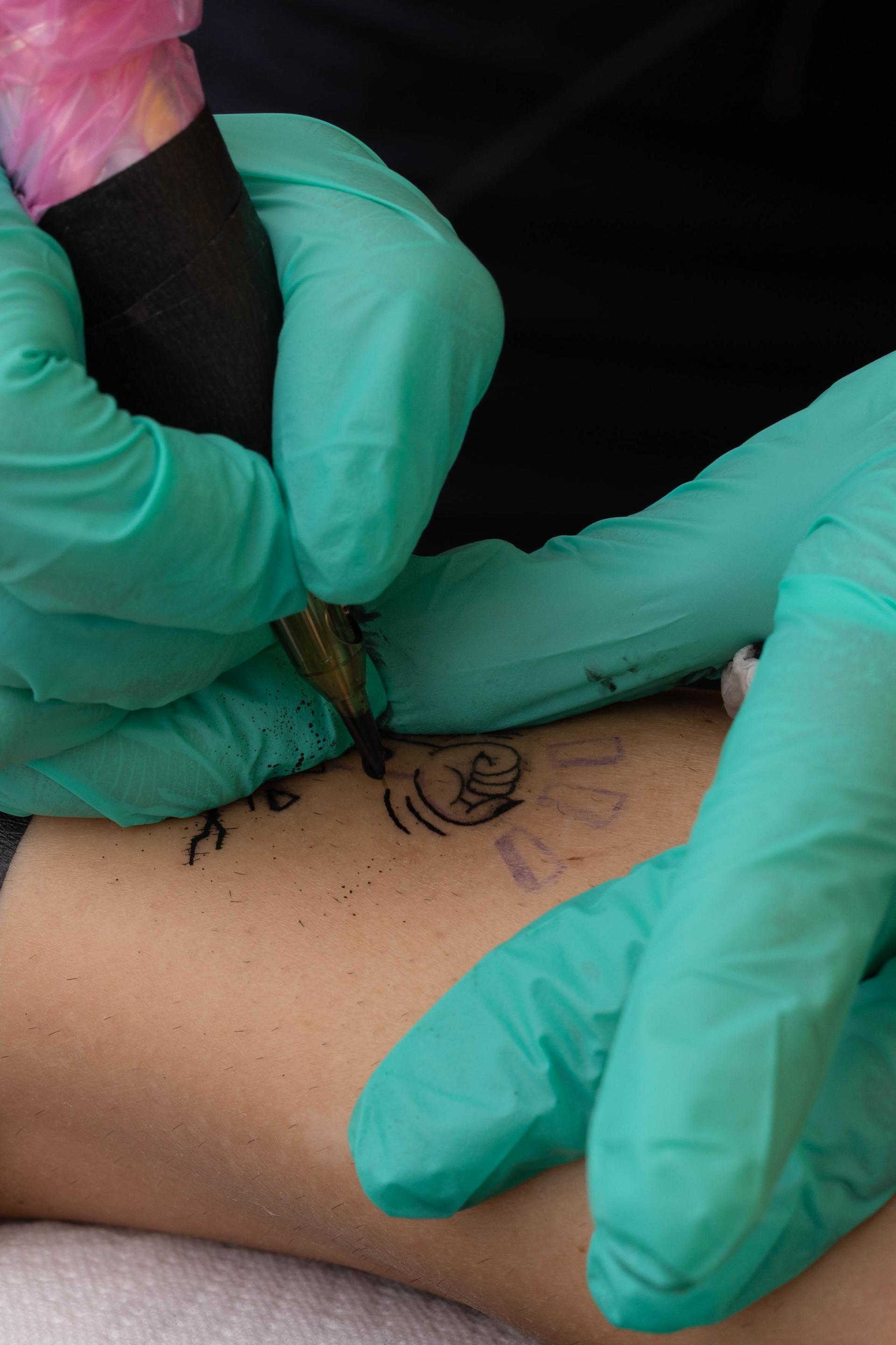 Tattoo stechen