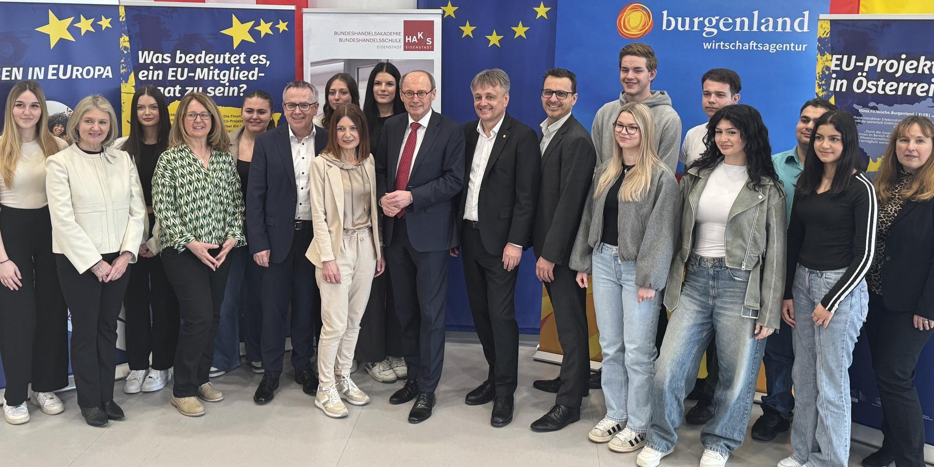 Präsentation der EU-Wanderausstellung 