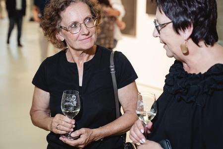 Landesgalerie Eroeffnung Eva Schlegel