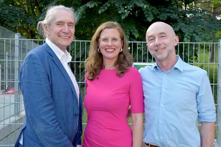Sommerfest und Abschied von Geschaeftsfuehrer Franz Steindl an der JHP