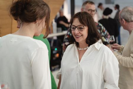 Landesgalerie Eroeffnung Eva Schlegel