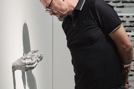 Landesgalerie Eroeffnung Eva Schlegel