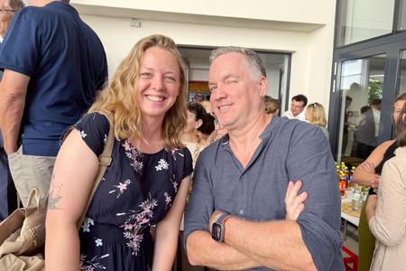 Sommerfest und Abschied von Geschaeftsfuehrer Franz Steindl an der JHP