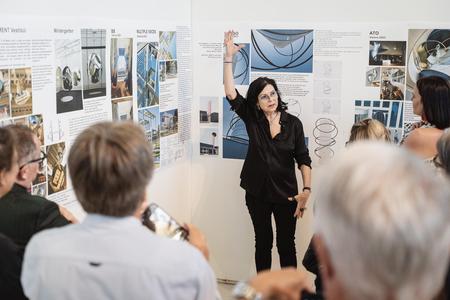 Landesgalerie Eroeffnung Eva Schlegel