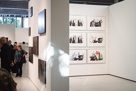 Landesgalerie Eroeffnung Eva Schlegel