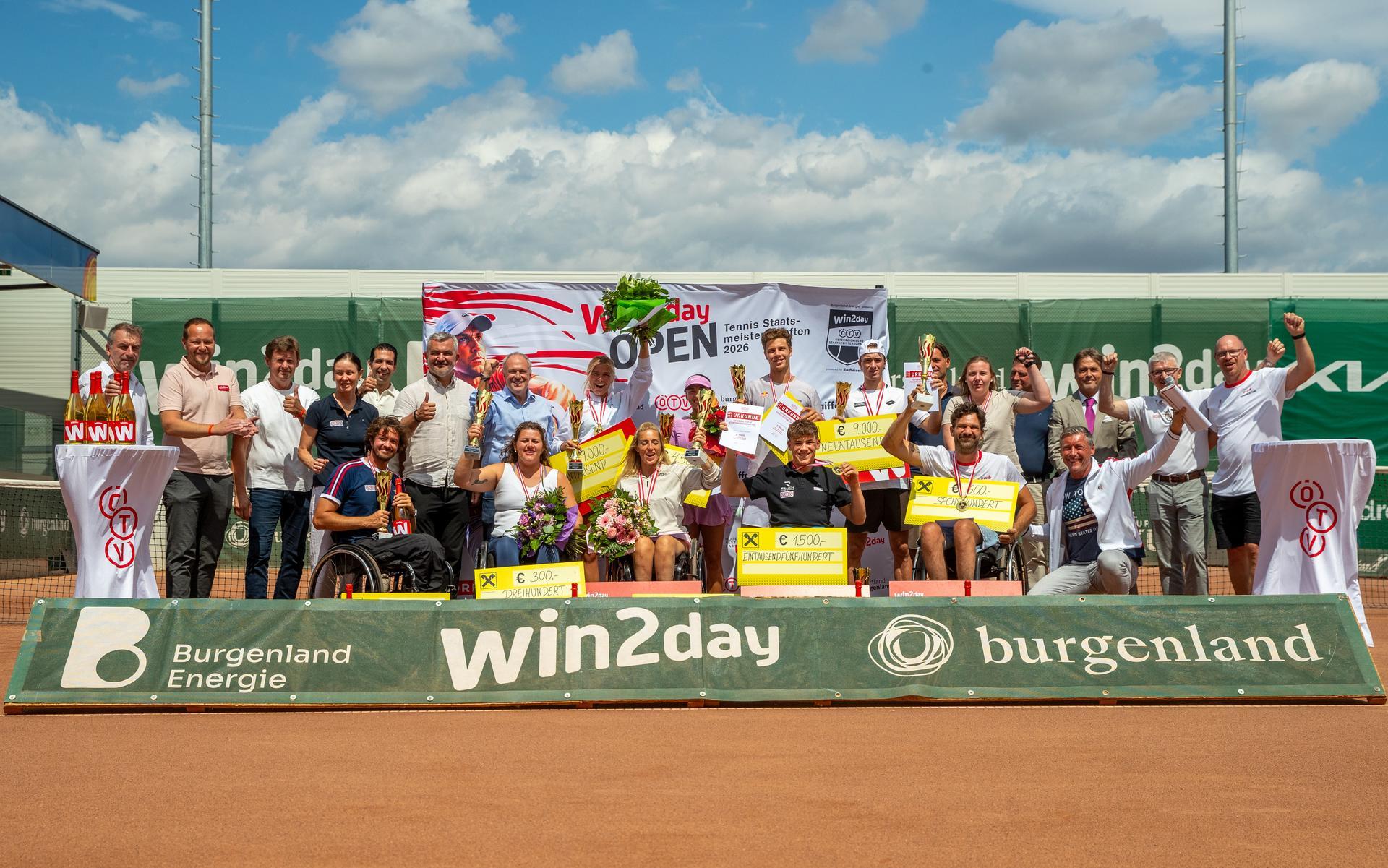 Teamfoto der Sieger:innen