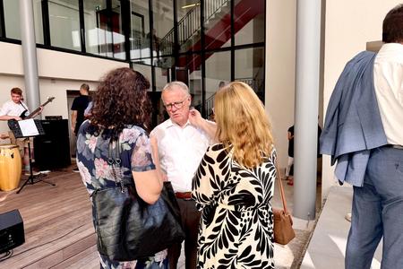 Sommerfest und Abschied von Geschaeftsfuehrer Franz Steindl an der JHP