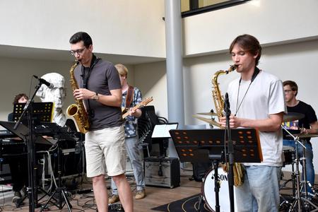 Sommerfest und Abschied von Geschaeftsfuehrer Franz Steindl an der JHP