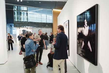 Landesgalerie Eroeffnung Eva Schlegel