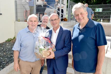 Sommerfest und Abschied von Geschaeftsfuehrer Franz Steindl an der JHP