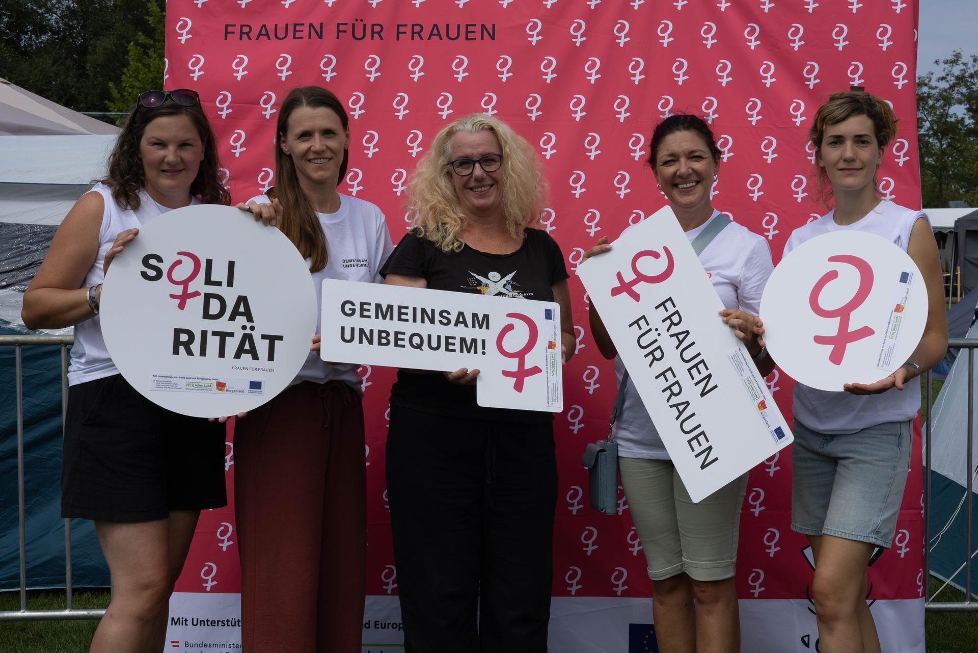 Frauen für Frauen Burgenland Gruppenfoto
