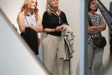 Landesgalerie Eroeffnung Eva Schlegel