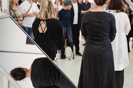 Landesgalerie Eroeffnung Eva Schlegel