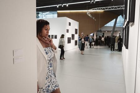 Landesgalerie Eroeffnung Eva Schlegel