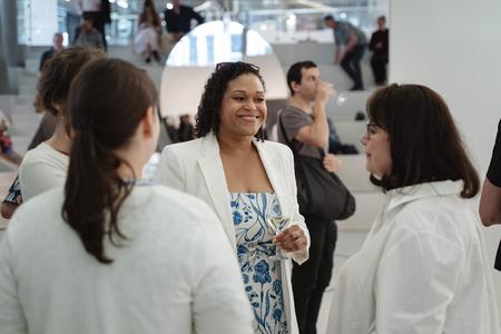 Landesgalerie Eroeffnung Eva Schlegel