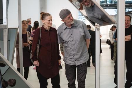 Landesgalerie Eroeffnung Eva Schlegel