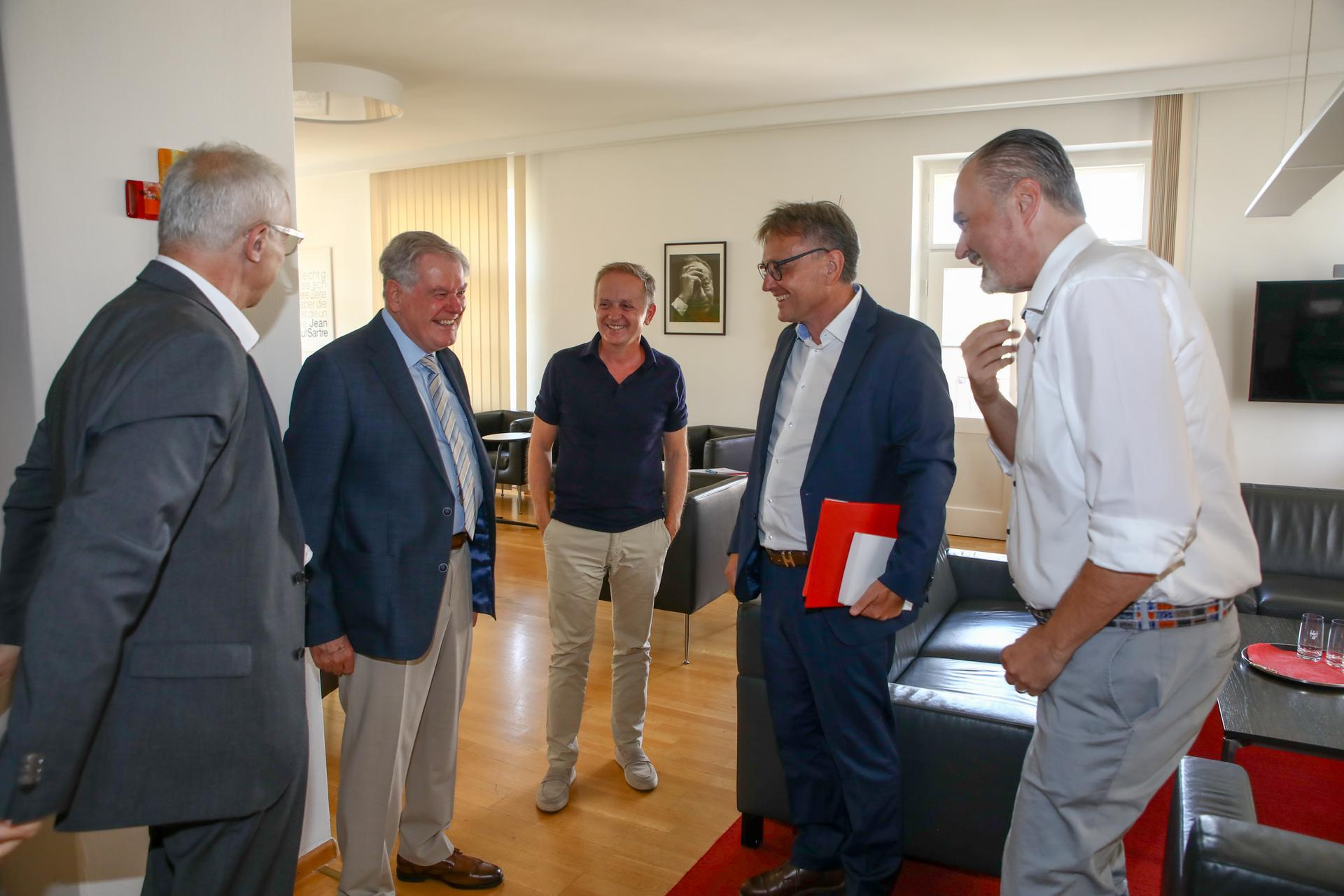 Erich Janszo und Beteiligte der Kery Stiftung