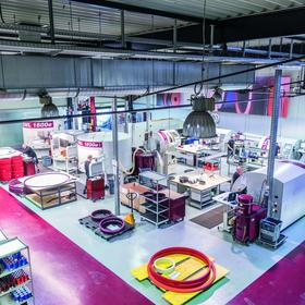 Produktion in Pöttelsdorf bei Seal Maker