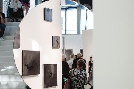 Landesgalerie Eroeffnung Eva Schlegel