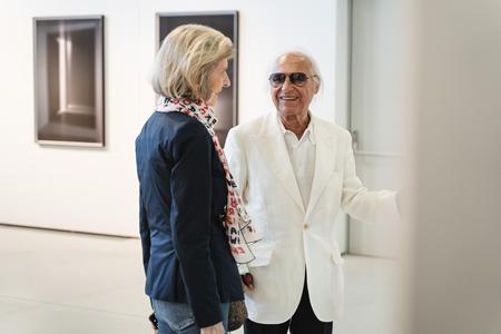 Landesgalerie Eroeffnung Eva Schlegel