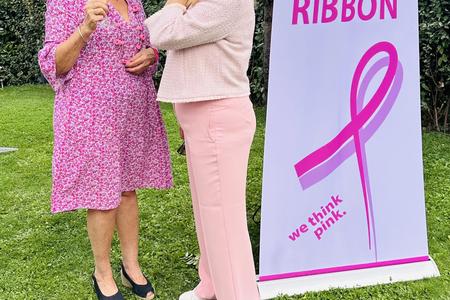 Pink Ribbon Ottr