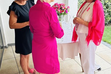 Pink Ribbon Ottr