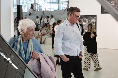 Landesgalerie Eroeffnung Eva Schlegel
