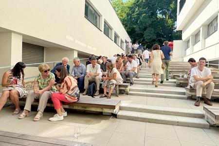Sommerfest und Abschied von Geschaeftsfuehrer Franz Steindl an der JHP