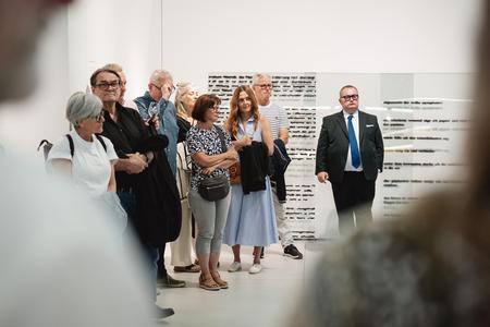Landesgalerie Eroeffnung Eva Schlegel
