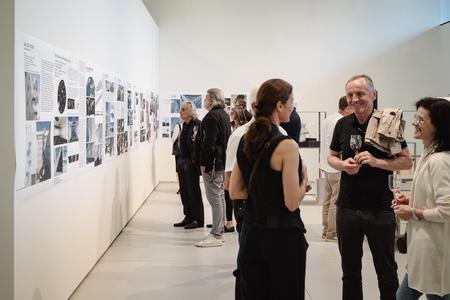 Landesgalerie Eroeffnung Eva Schlegel