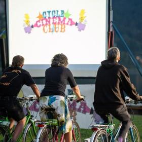 Das Open Air Kino der Radfreude