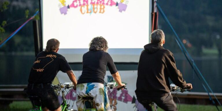 Das Open Air Kino der Radfreude