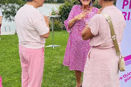 Pink Ribbon Ottr