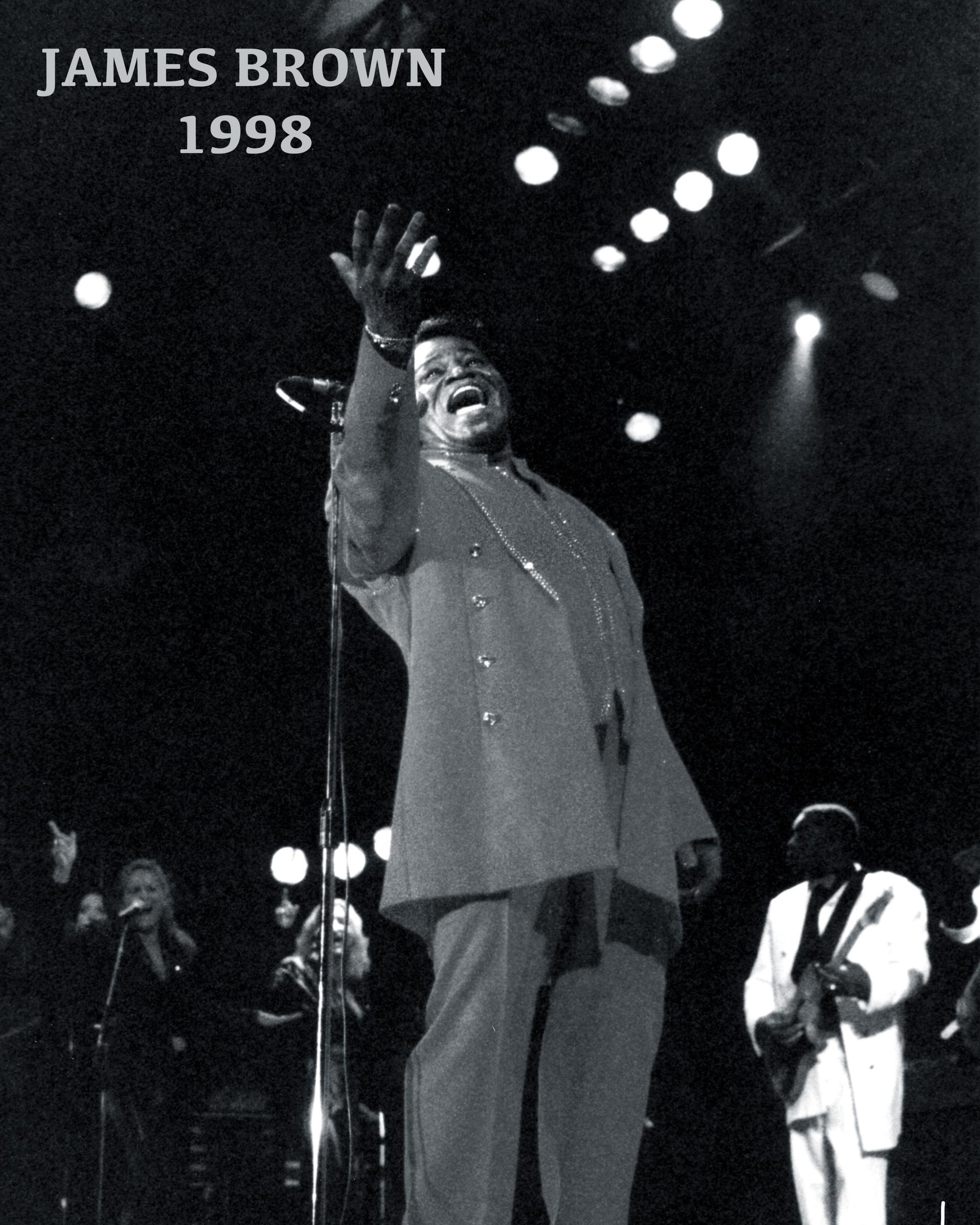James Brown Auftritt 1998