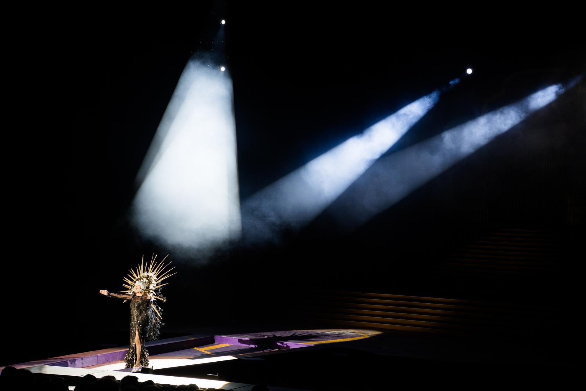 Alfons Haider als Zaza beim Showstopper „Ich bin, was ich bin"