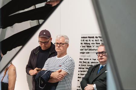 Landesgalerie Eroeffnung Eva Schlegel