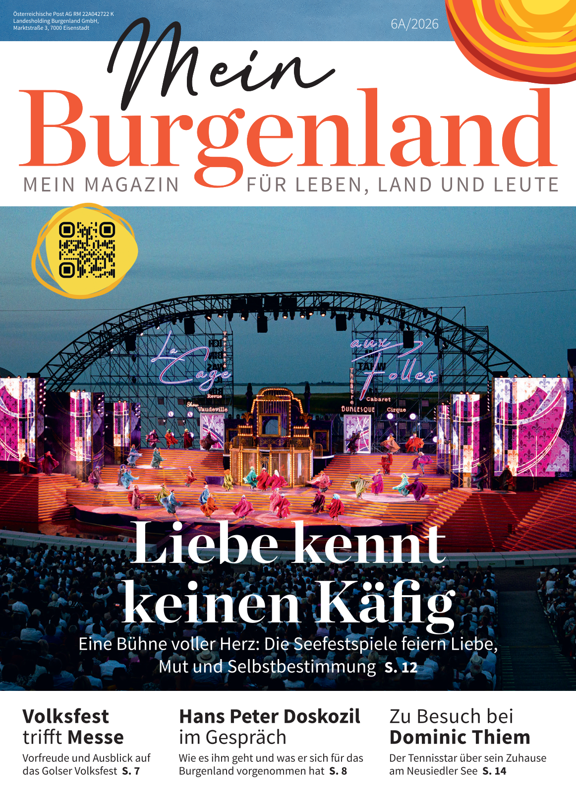 Mein Burgenland Cover Ausgabe 6a/26
