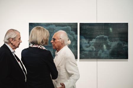 Landesgalerie Eroeffnung Eva Schlegel