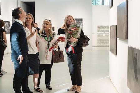 Landesgalerie Eroeffnung Eva Schlegel