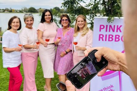Pink Ribbon Ottr